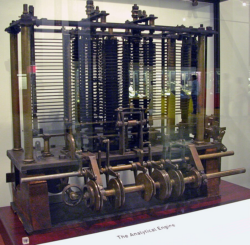 Photo de la Machine Analytique de Babbage